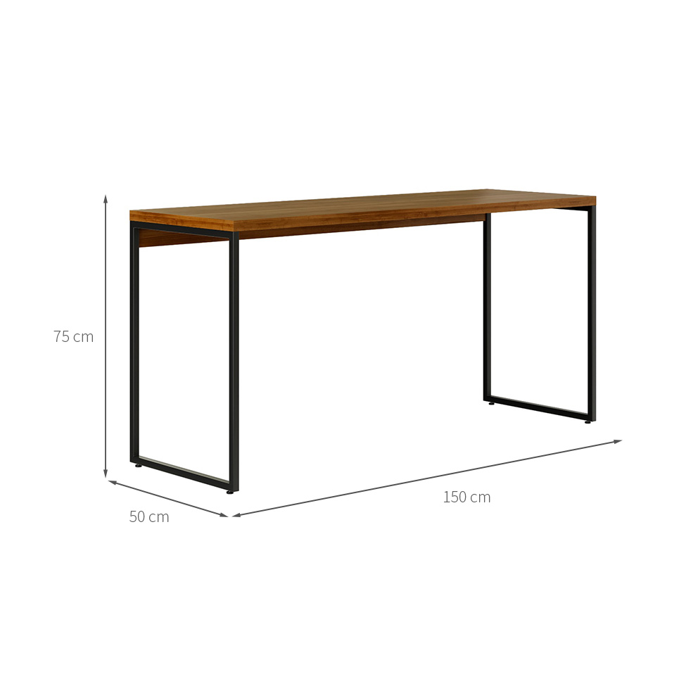 Escrivaninha Madrid Nogal 150 cm