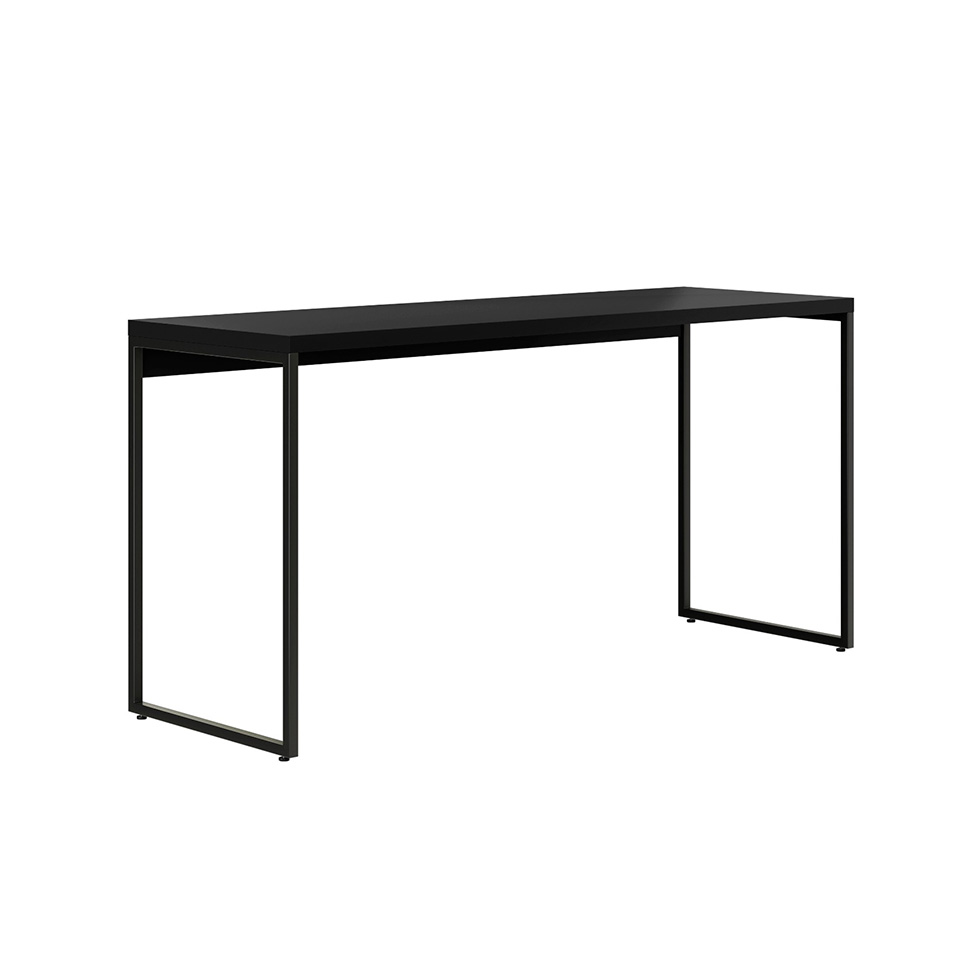 Escrivaninha Madrid Preta 150 cm