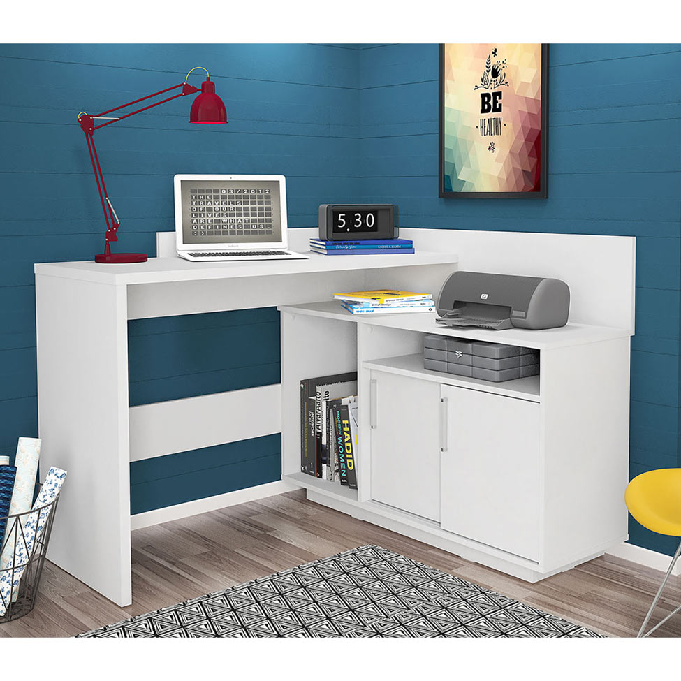 Escrivaninha Mega Office Branca