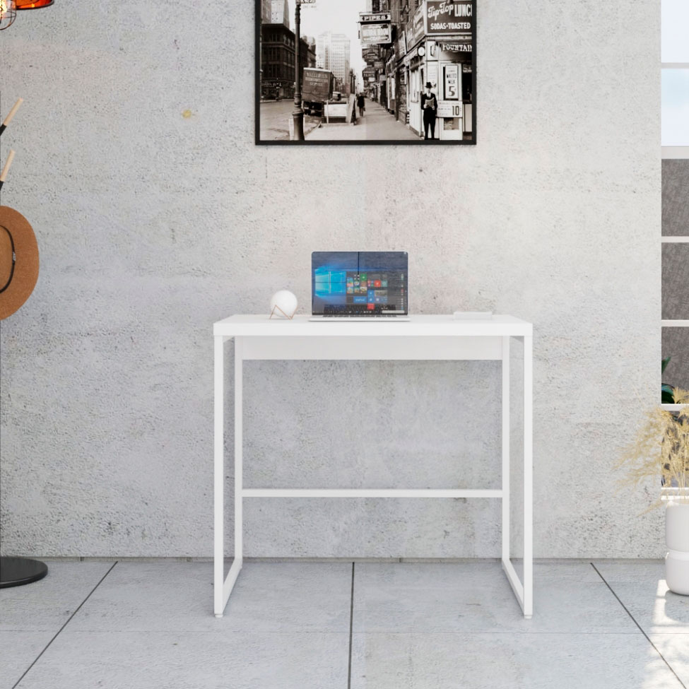 Escrivaninha Studio Branca 80 cm