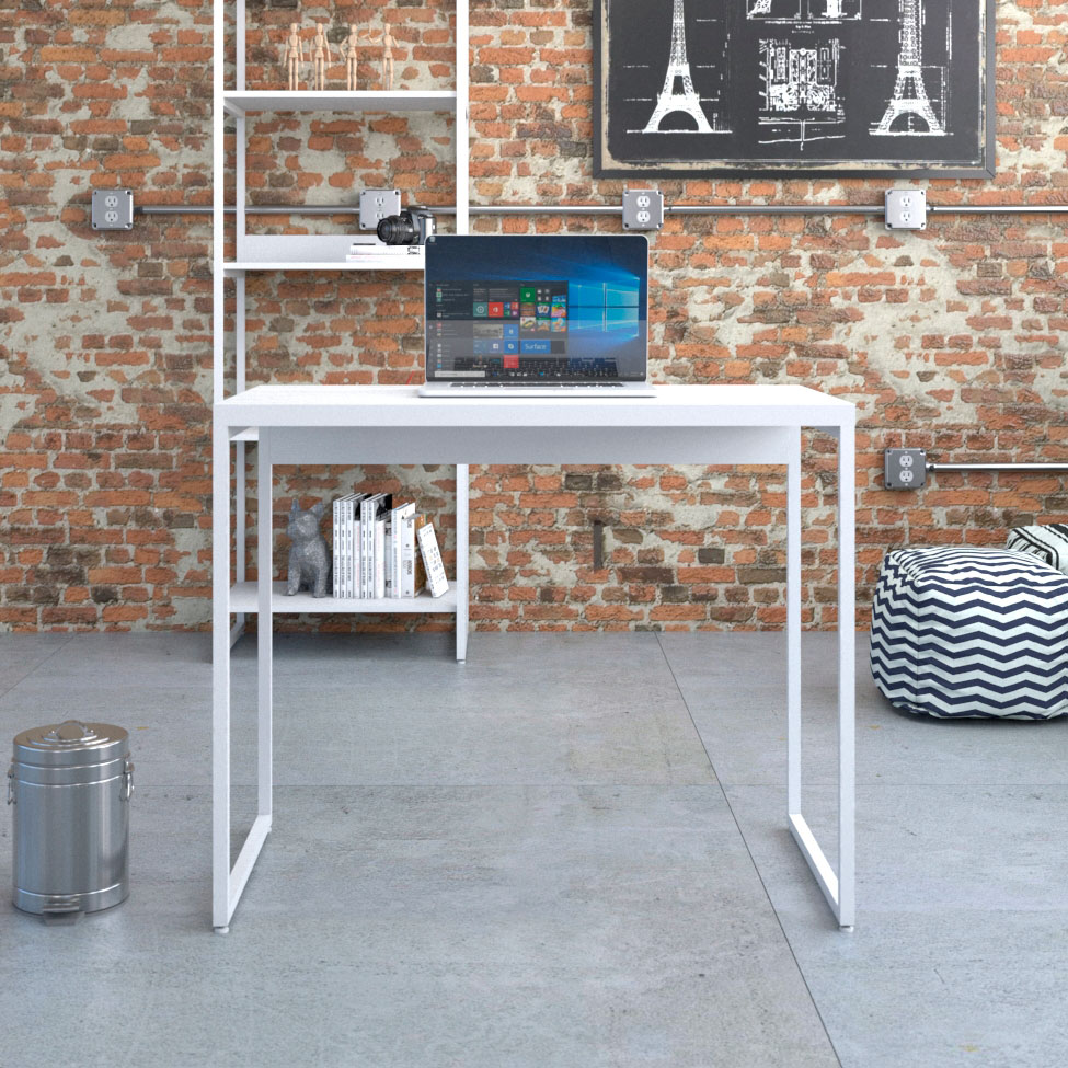 Escrivaninha Studio Branca 90 cm