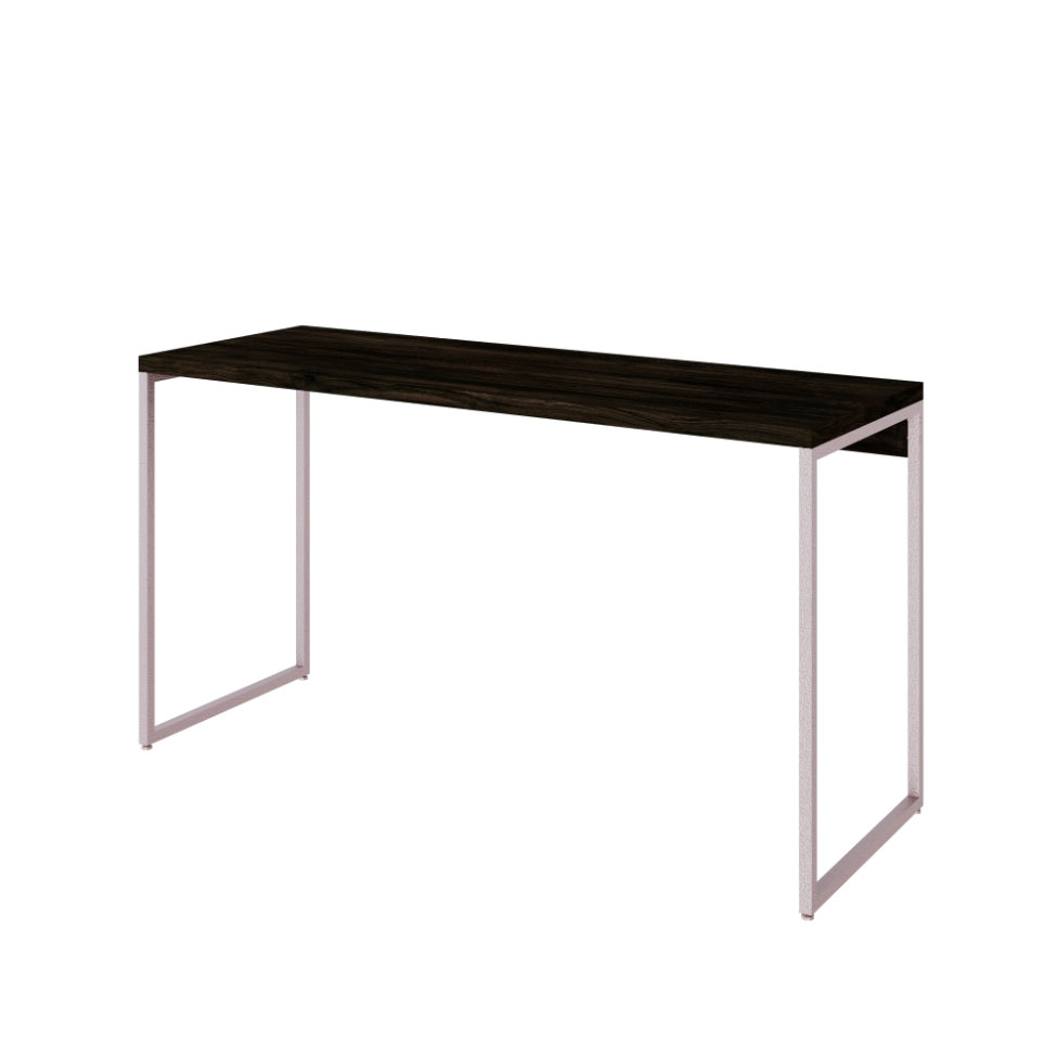 Escrivaninha Studio Carvalho Dark e Branca 135 cm