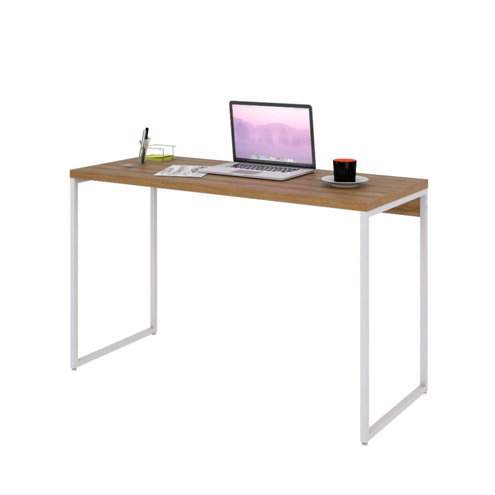 Escrivaninha Studio Mel e Branca 120 cm