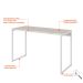 Escrivaninha Studio Snow e Branca 120 cm