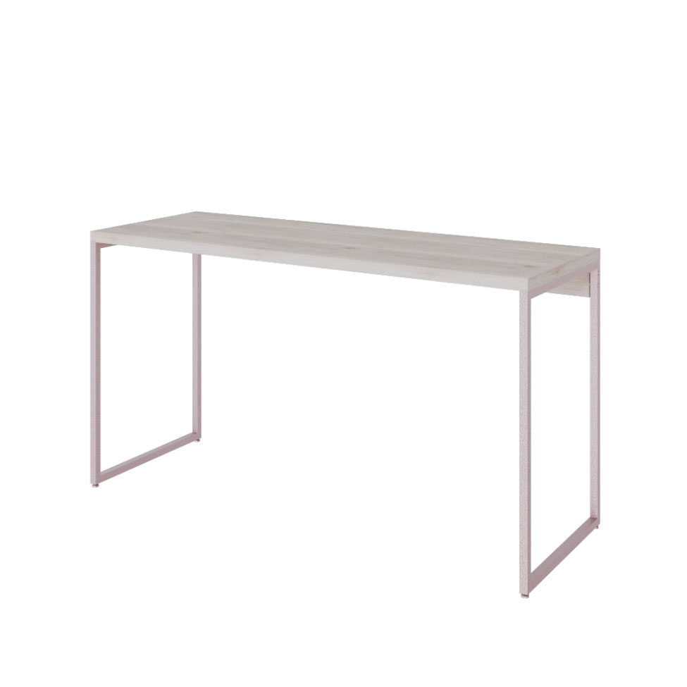 Escrivaninha Studio Snow e Branca 135 cm