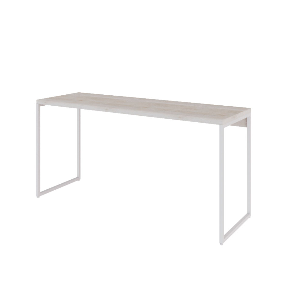 Escrivaninha Studio Snow e Branca 150 cm