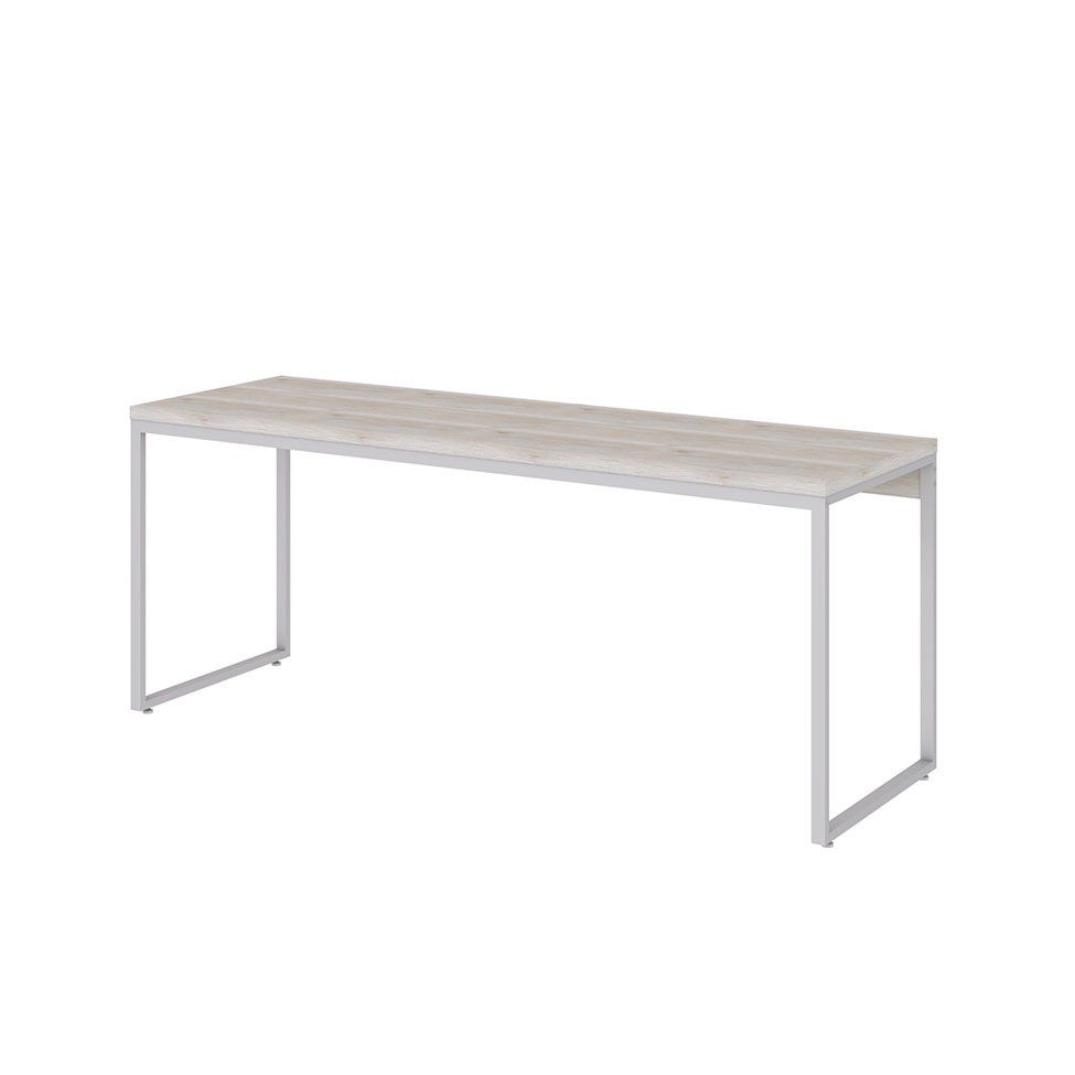 Escrivaninha Studio Snow e Branca 180 cm