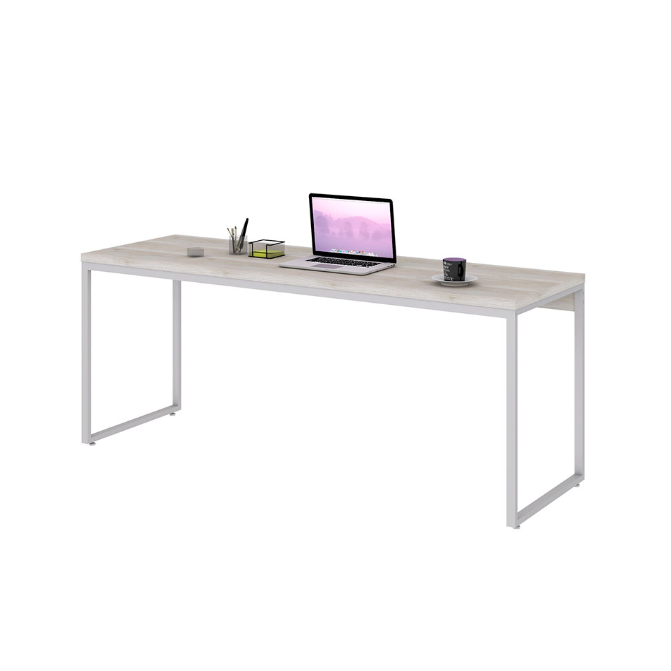 Escrivaninha Studio Snow e Branca 180 cm