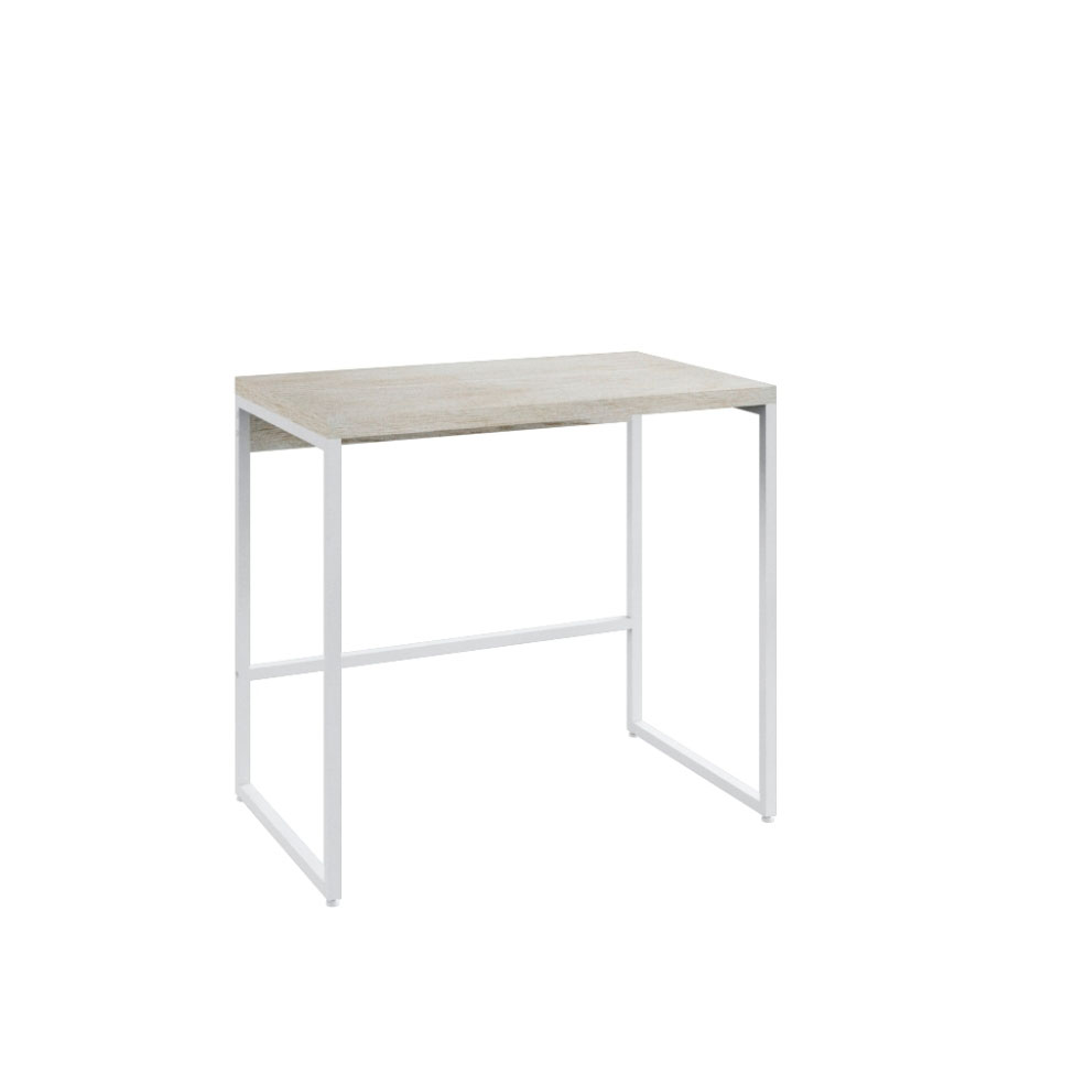 Escrivaninha Studio Snow e Branca 80 cm