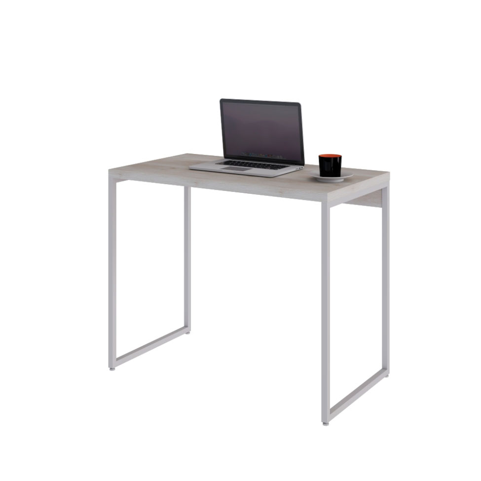 Escrivaninha Studio Snow e Branca 90 cm