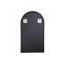 Espelho Decorativo Arco Jasmin 40X70 cm Preto