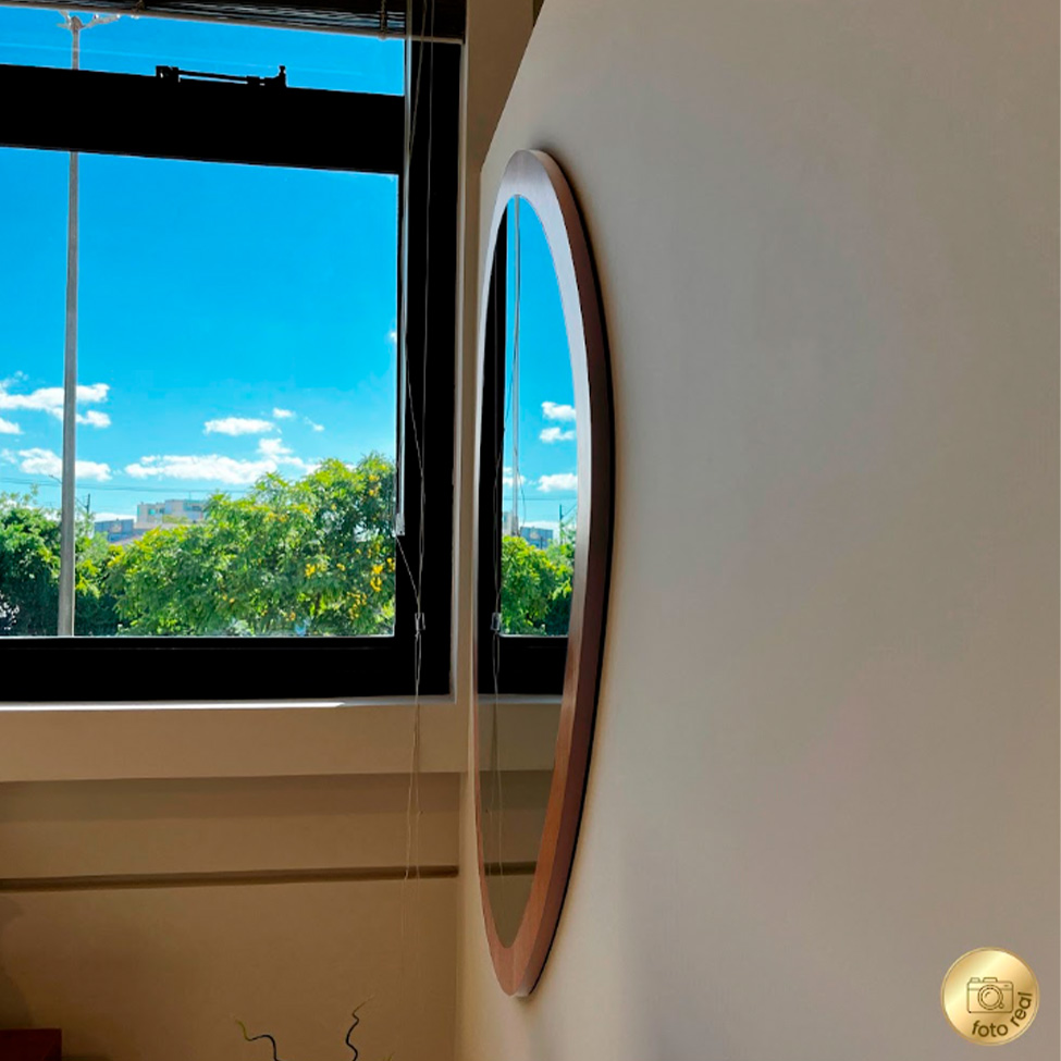 Espelho Decorativo Orgânico Deco Cinamomo