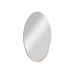 Espelho Decorativo Oval Jasmin 40X70 cm Cobre