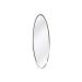Espelho Decorativo Oval Jasmin 40X70 cm Prata