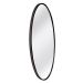 Espelho Decorativo Oval Jasmin 40X70 cm Preto