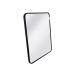 Espelho Decorativo Quadrado Jasmin 60X60 cm Preto