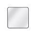 Espelho Decorativo Quadrado Jasmin 60X60 cm Preto