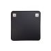 Espelho Decorativo Quadrado Jasmin 60X60 cm Preto