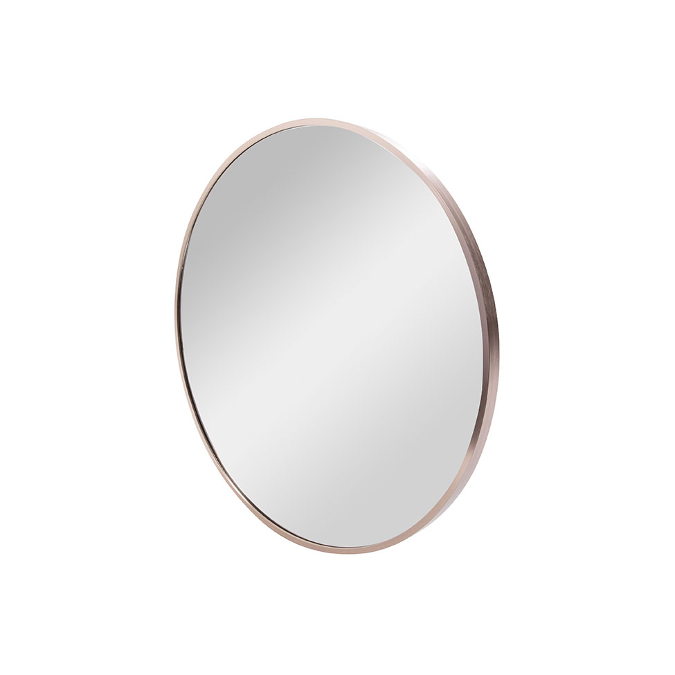 Espelho Decorativo Redondo Jasmin 60 cm Cobre