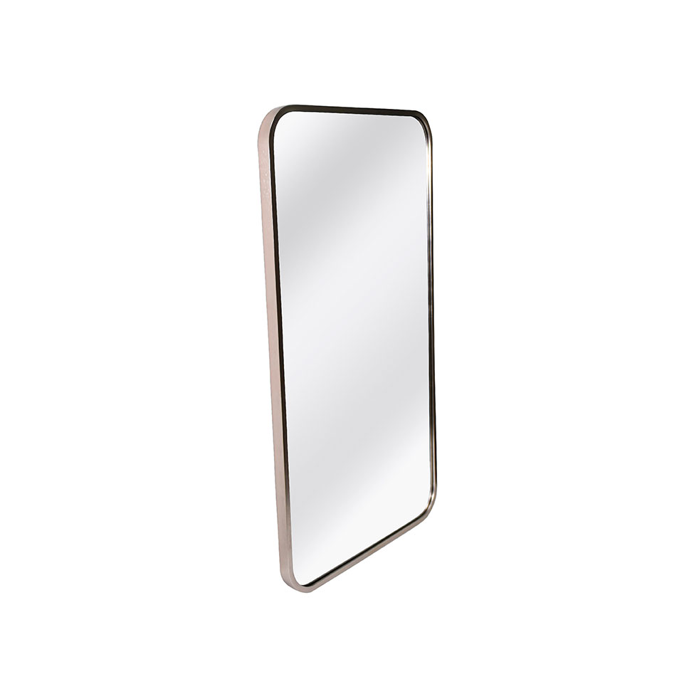 Espelho Decorativo Retangular Jasmin 40X70 cm Cobre
