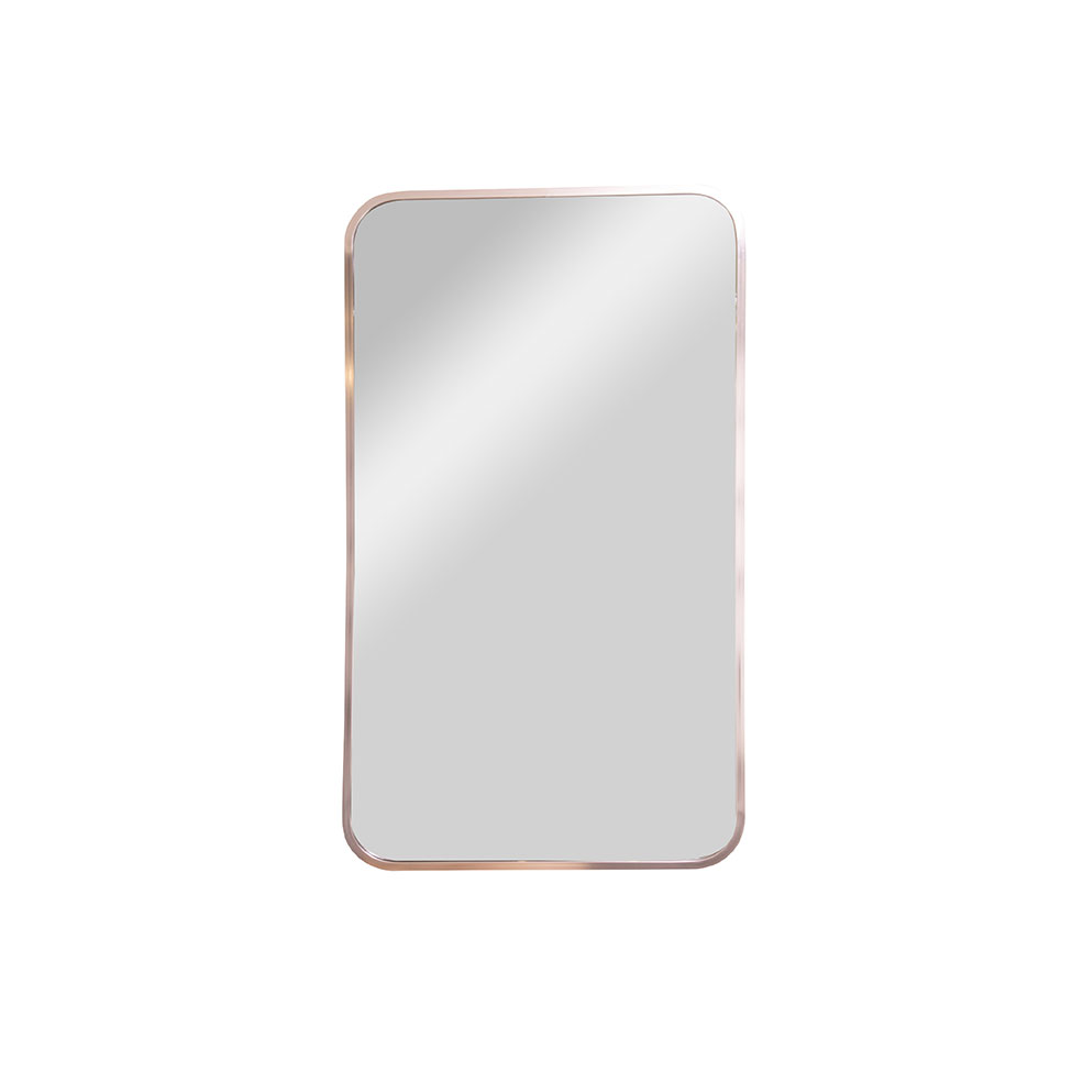 Espelho Decorativo Retangular Jasmin 40X70 cm Cobre