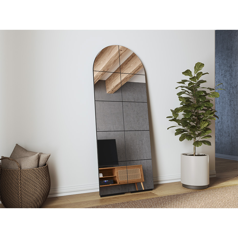Espelho Decorativo Viane (72x182cm) Preto