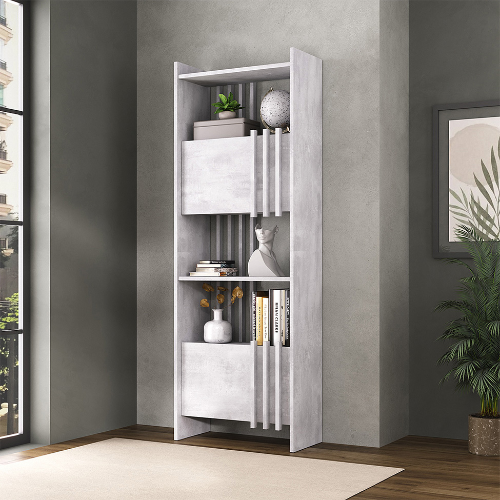 Estante Arbos 2 PT Cinza