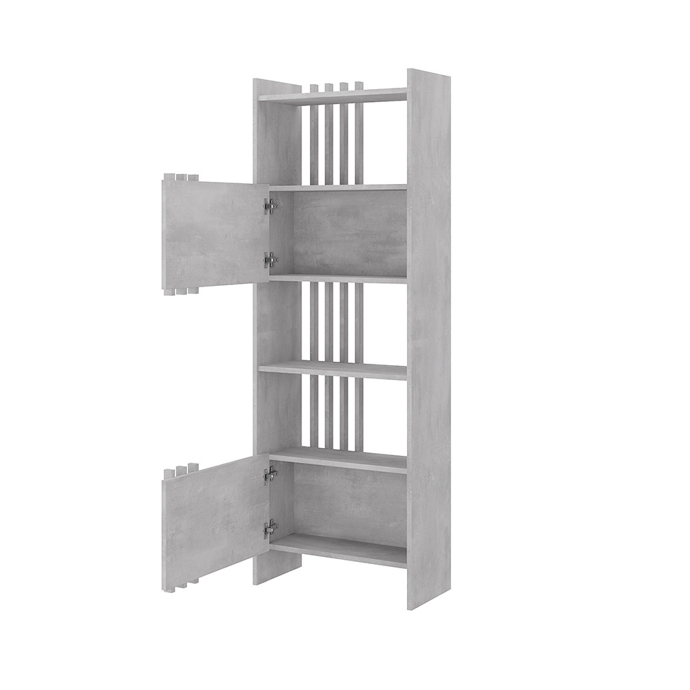 Estante Arbos 2 PT Cinza