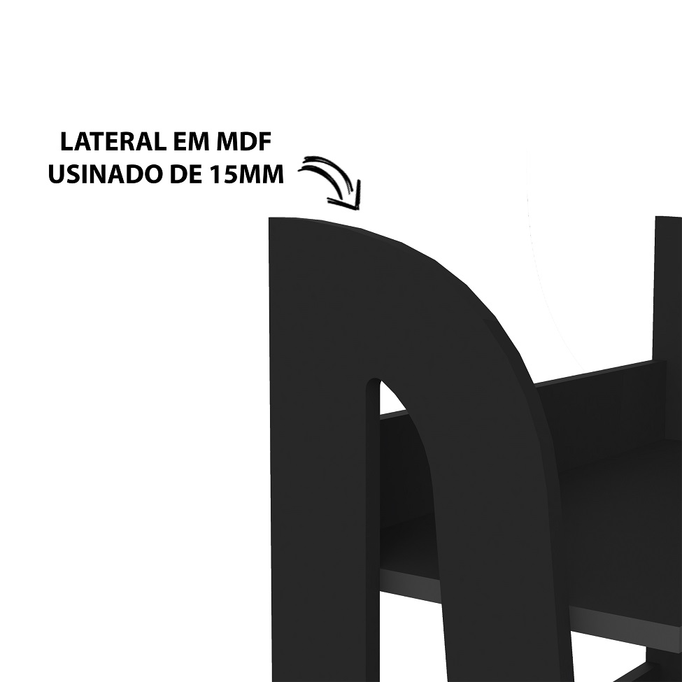 Estante Floripa Preta