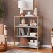 Estante Industrial Grille Arenas e Dourado 94 cm