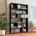 Estante Livreiro Piece Preta 120 cm