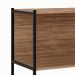 Estante Shelf Ameixa e Preta 71 cm