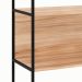 Estante Shelf Calvi e Preta 105 cm