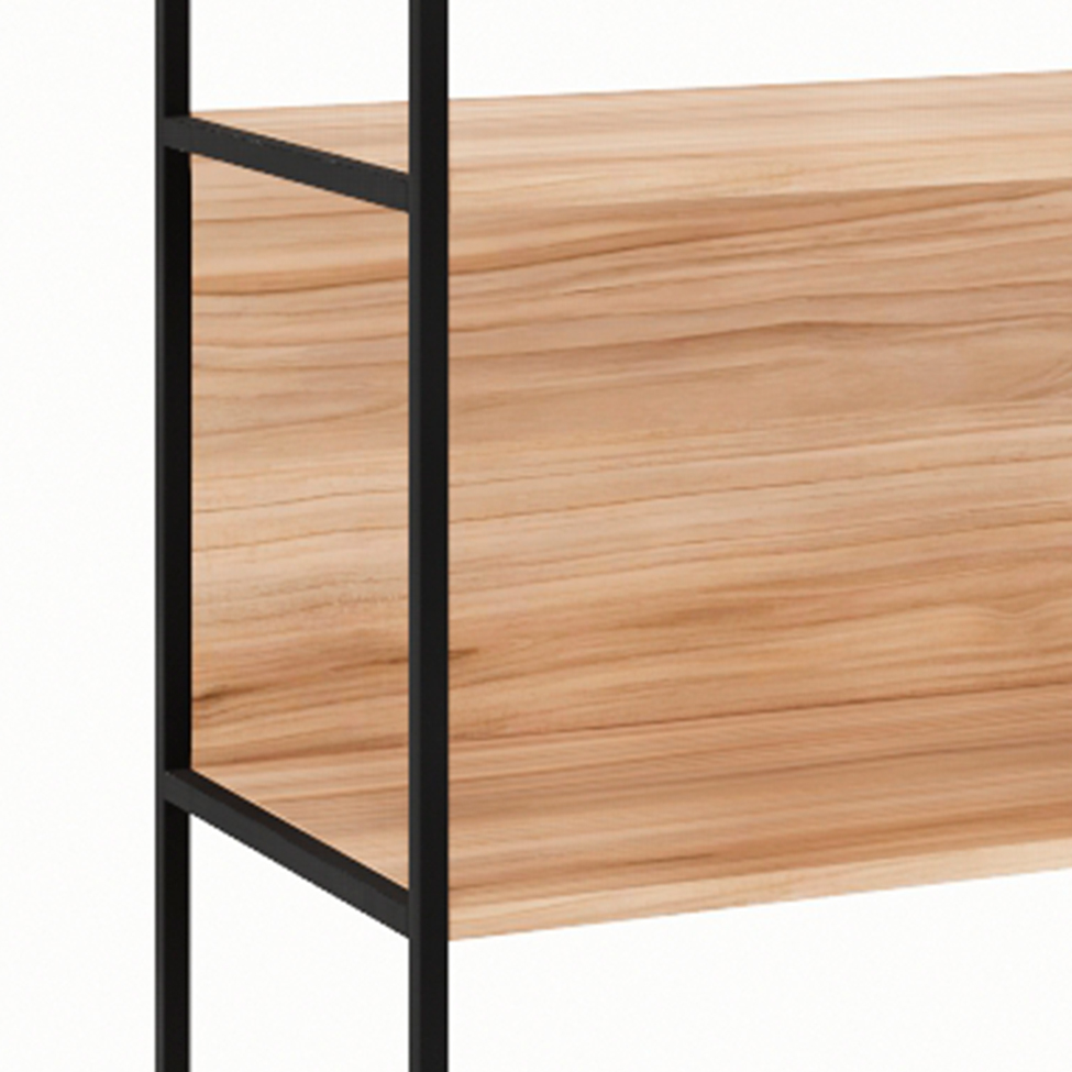 Estante Shelf Calvi e Preta 105 cm