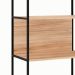 Estante Shelf Calvi e Preta 139 cm