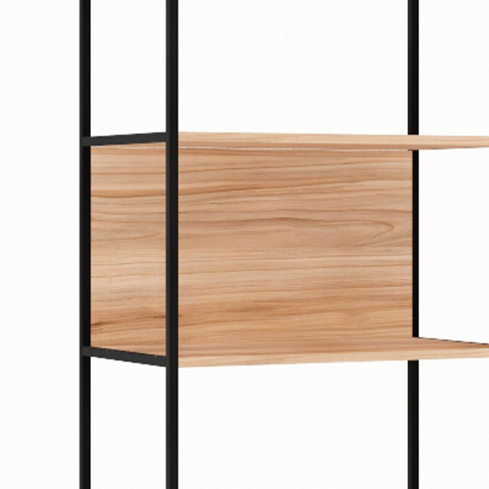 Estante Shelf Calvi e Preta 173 cm