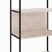 Estante Shelf Carvalho Berlin e Preta 105 cm