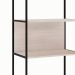 Estante Shelf Carvalho Berlin e Preta 139 cm