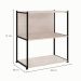 Estante Shelf Carvalho Berlin e Preta 71 cm
