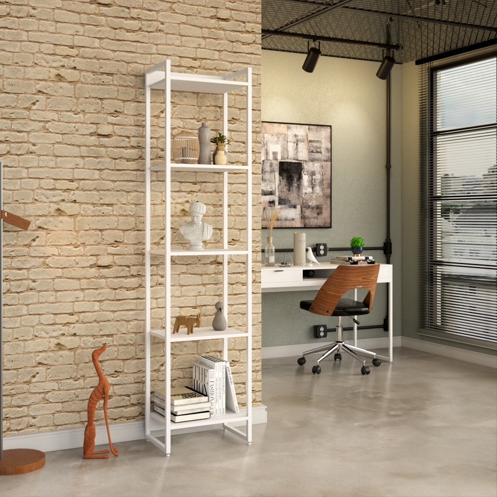 Estante Studio Branca 45x187 cm