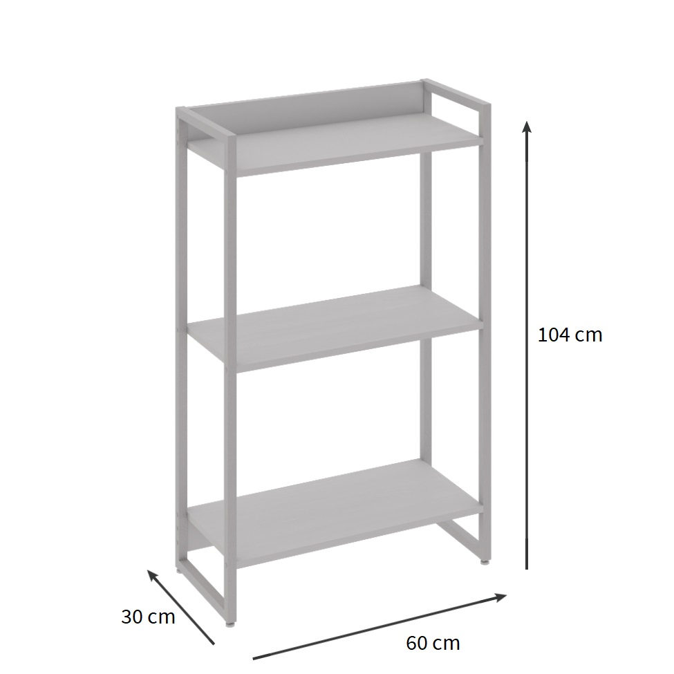 Estante Studio Branca 60x104 cm