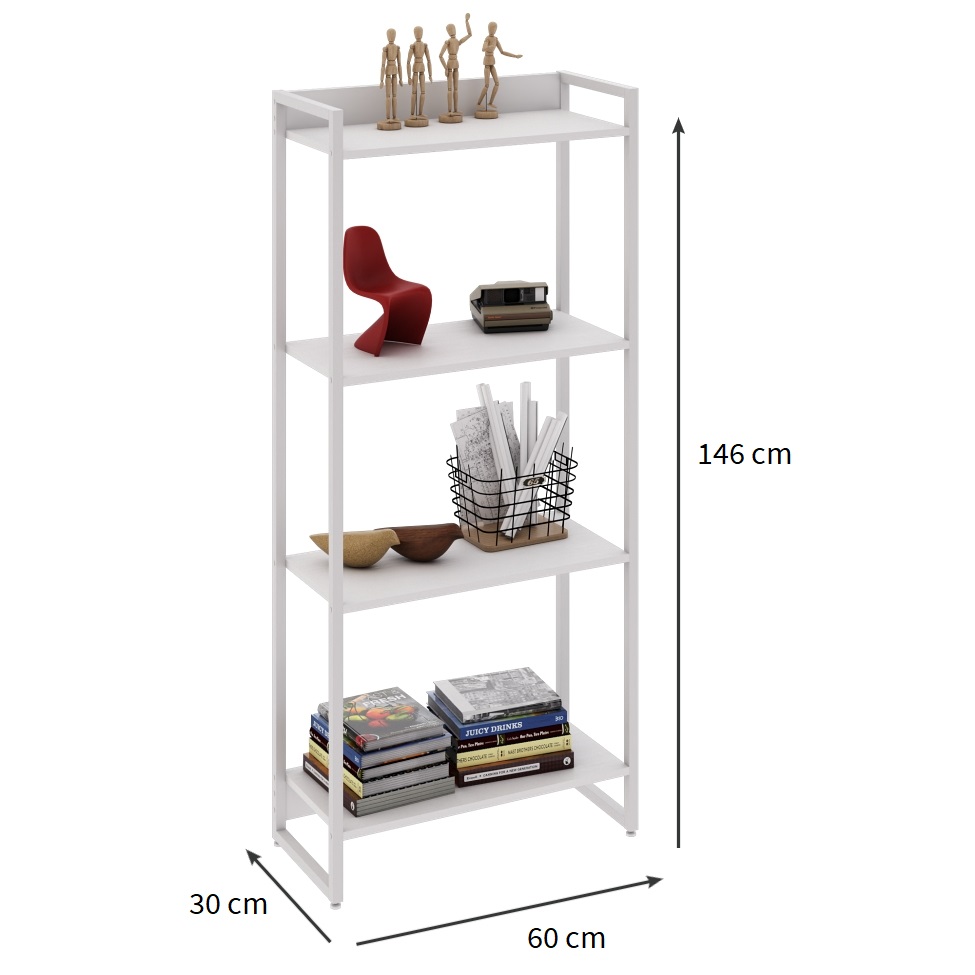 Estante Studio Branca 60x146 cm