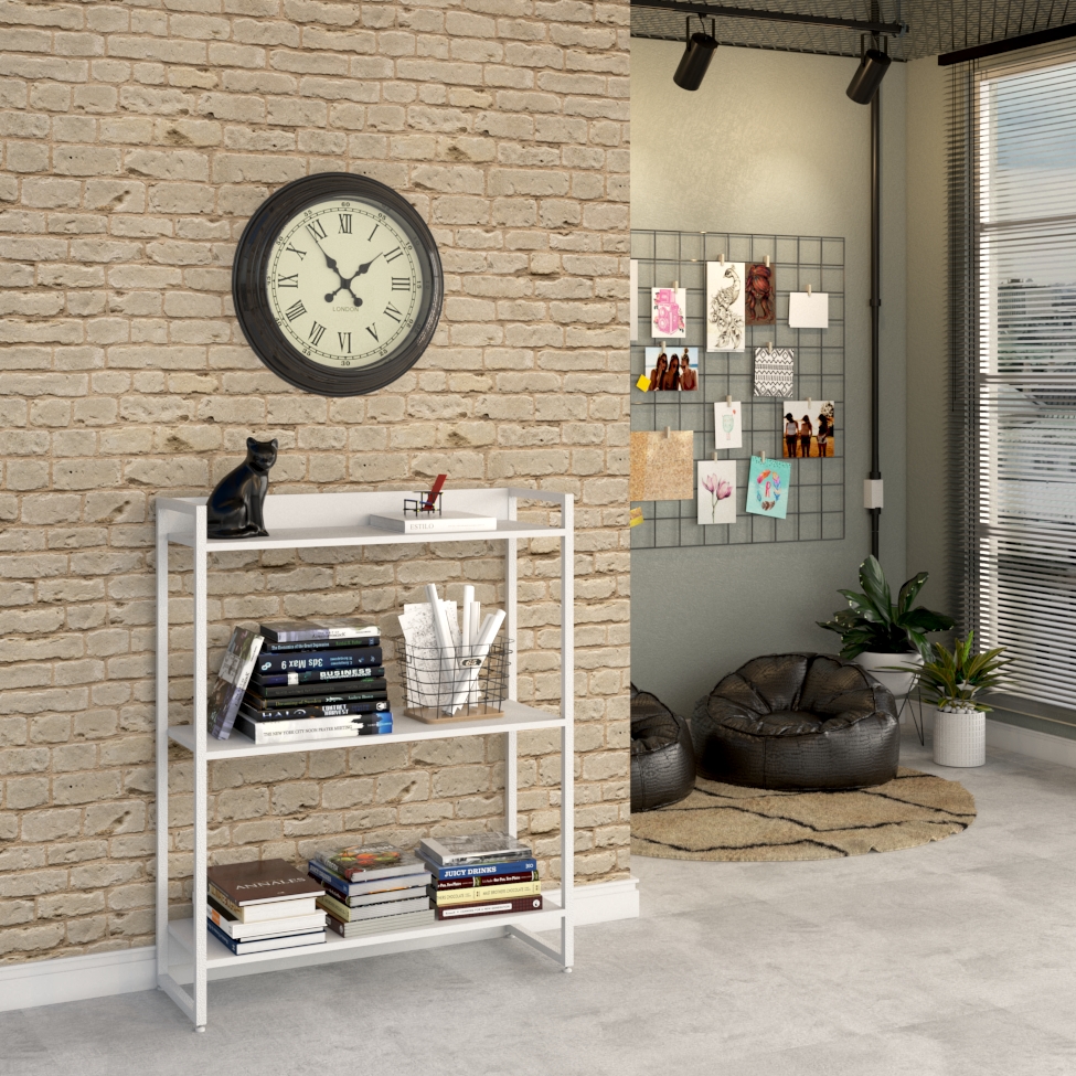 Estante Studio Branca 80x104 cm