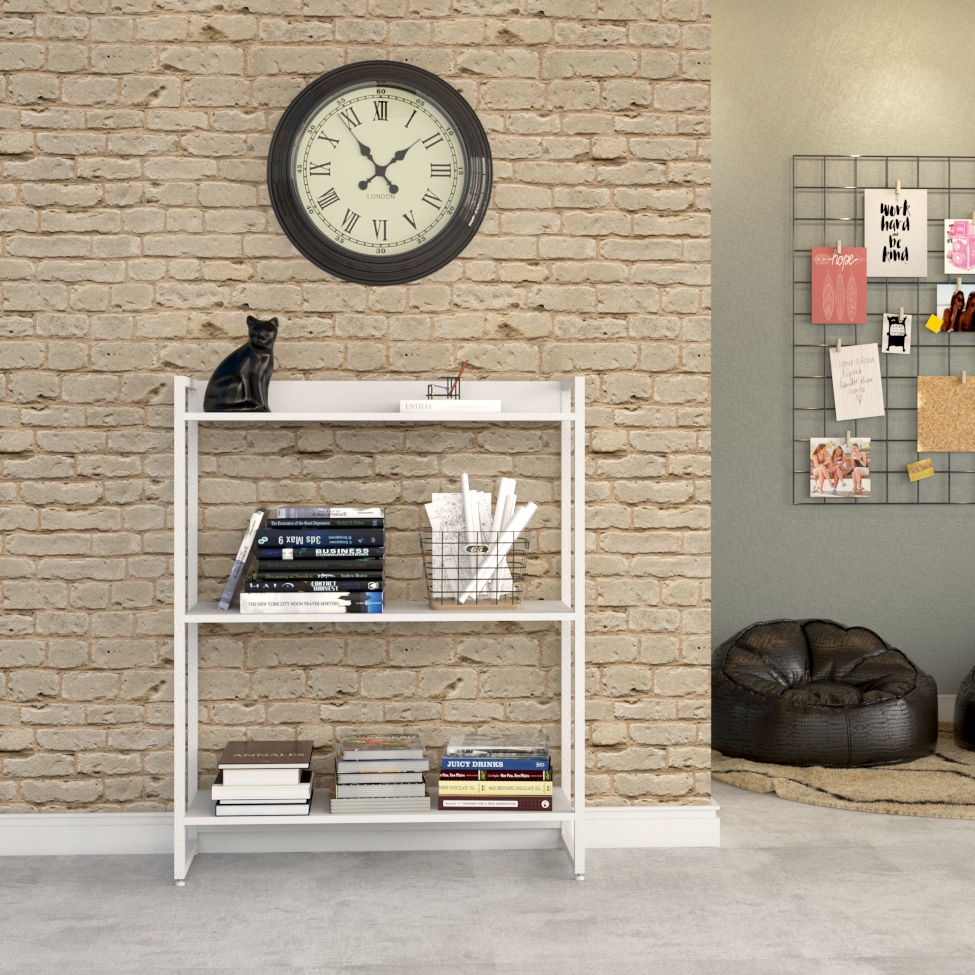 Estante Studio Branca 80x104 cm