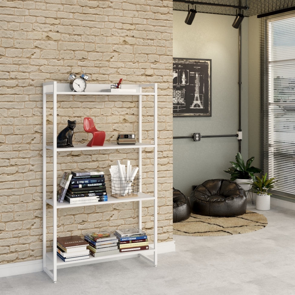 Estante Studio Branca 80x146 cm