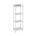Estante Studio Snow e Branca 45x146 cm