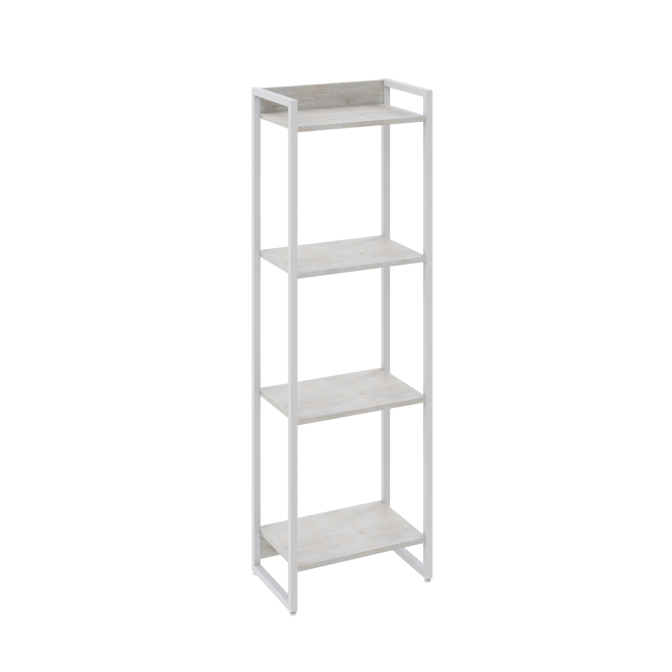 Estante Studio Snow e Branca 45x146 cm