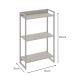Estante Studio Snow e Branca 60x104 cm