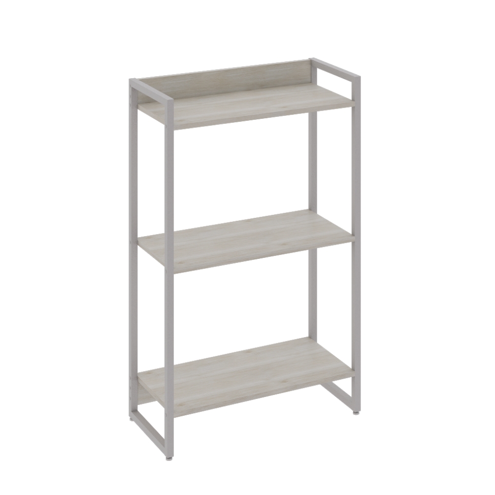Estante Studio Snow e Branca 60x104 cm