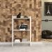 Estante Studio Snow e Branca 60x104 cm